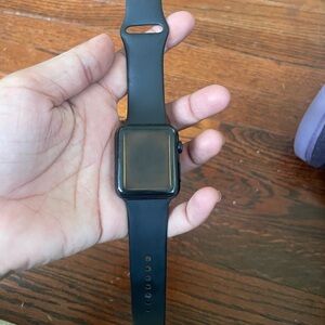 Smartwatch with Black Band